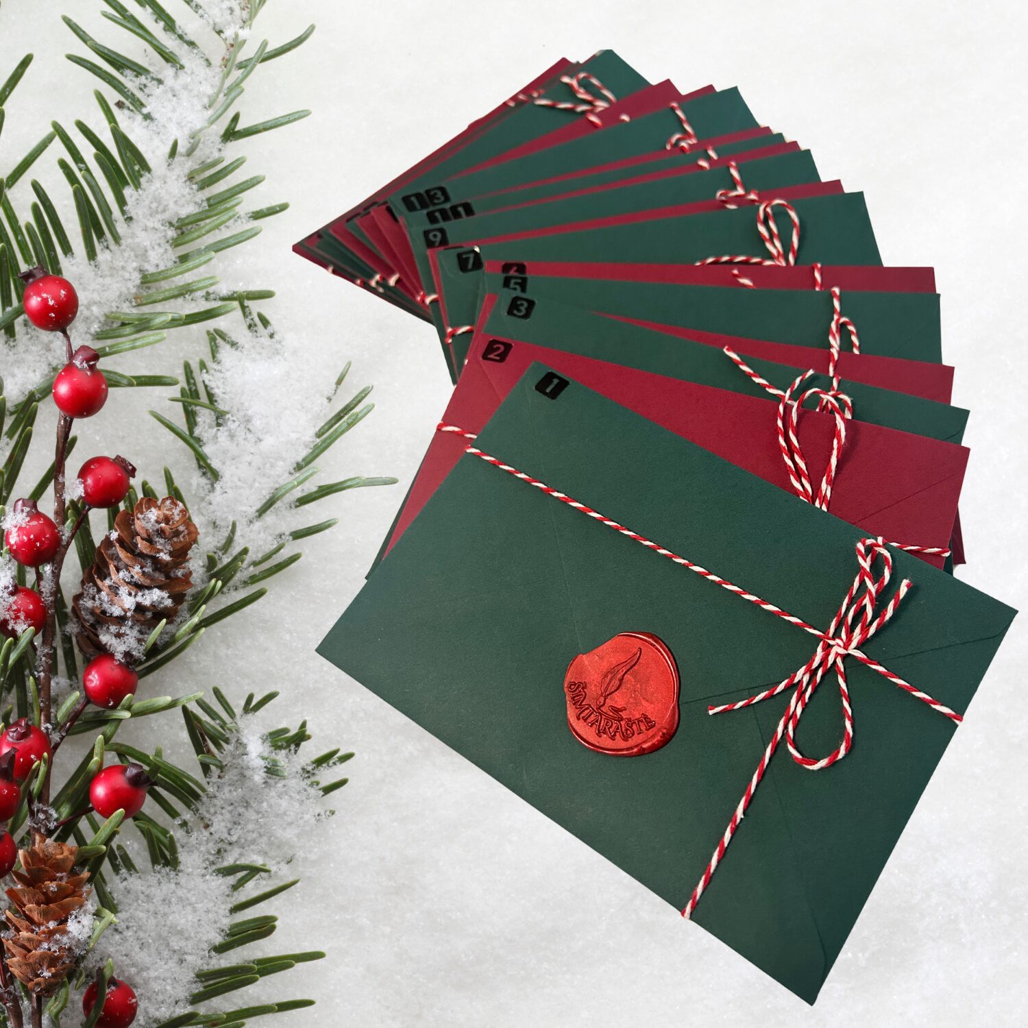 Šimtaraštės mažasis Advento kalendorius