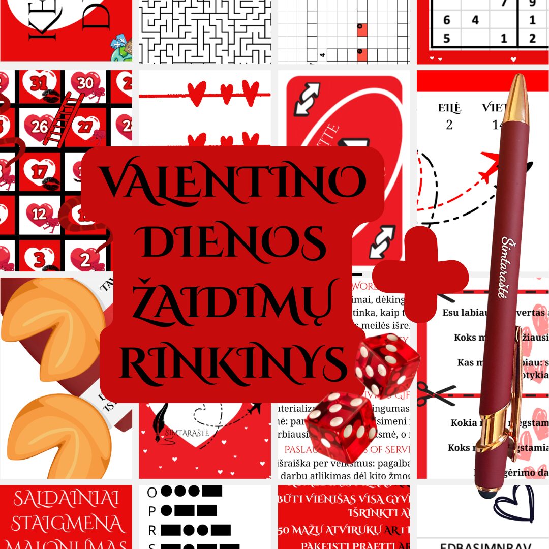 Valentino dienos žaidimų rinkinys - Image 2